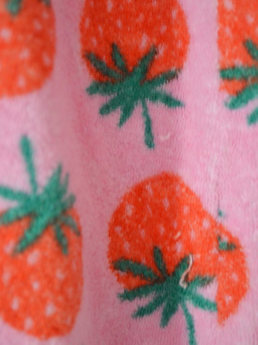 Girls' Hanna Andersson Strawberry Print Terry Swim Coverup Size 10 - Picture 11 of 11